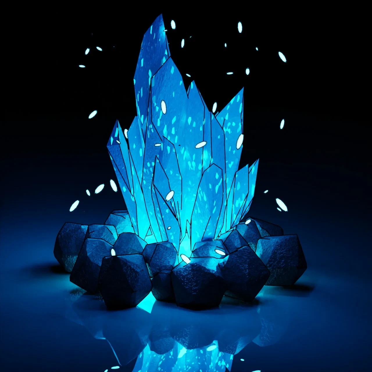 Crystallet Bonfire Cold+Freestyle