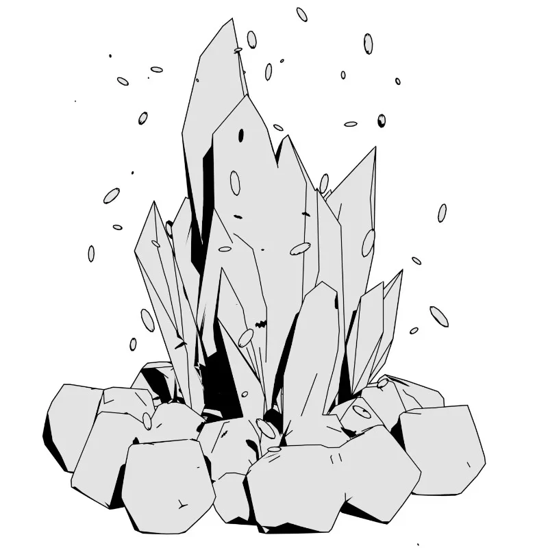Crystallet Bonfire White