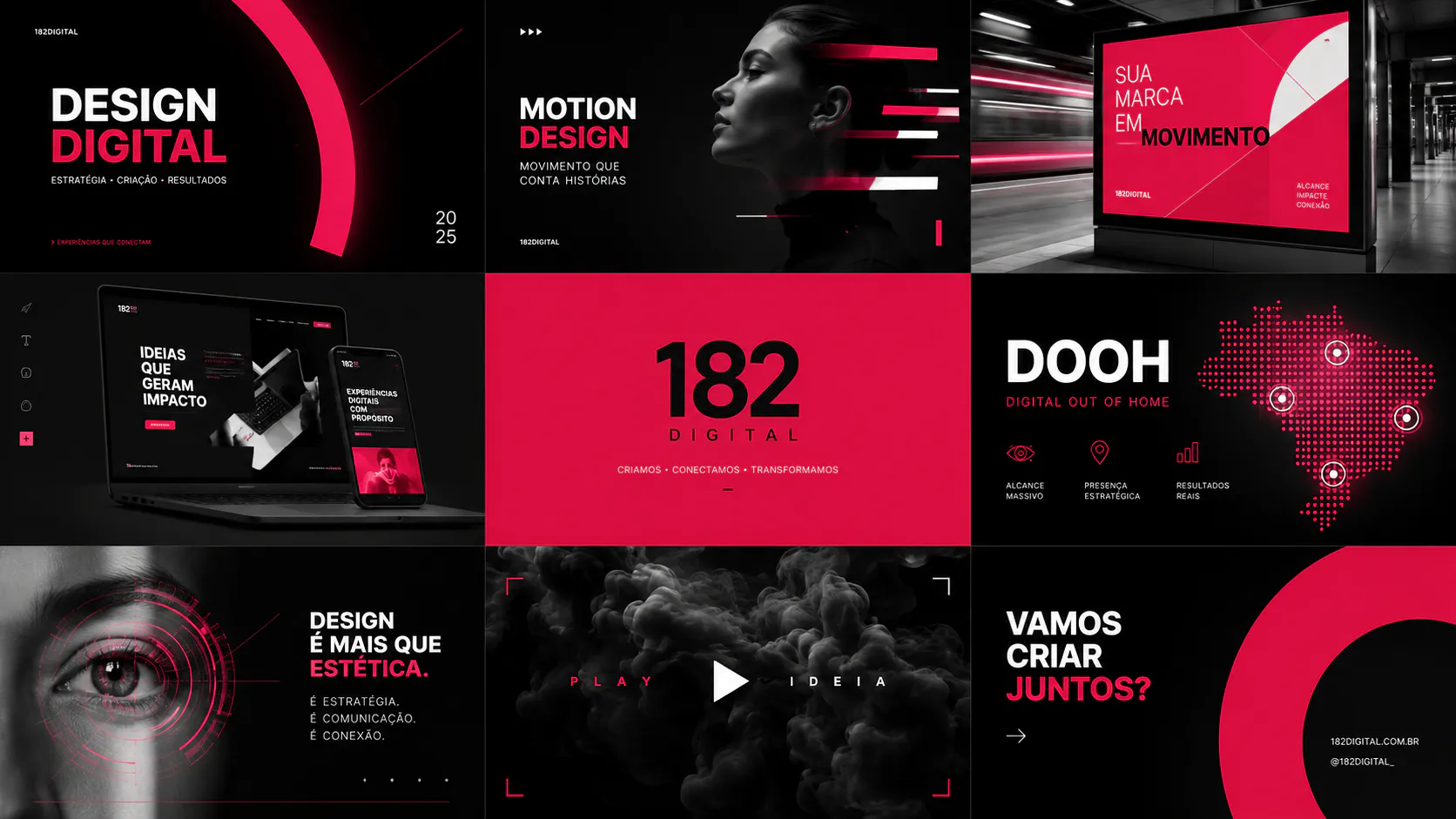 Background Institucional 182Digital - Showcase Task Revolution